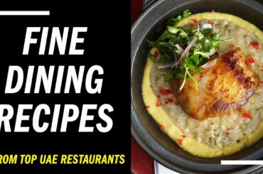 9 amazing fine dining recipes to cook at home