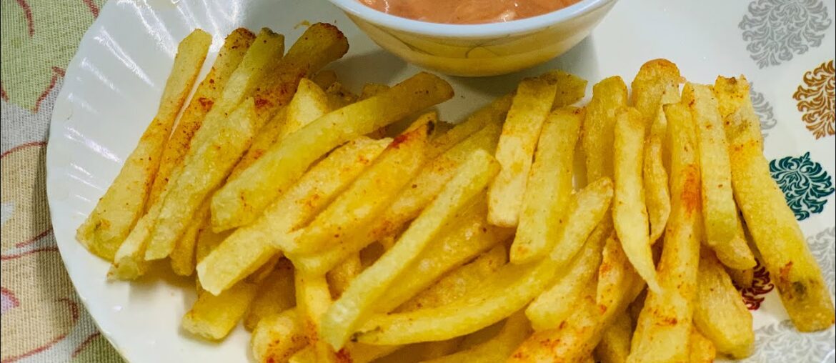 Crispy French Fries- Homemade crispy fries recipe in Hindi 🍟🍽🥔