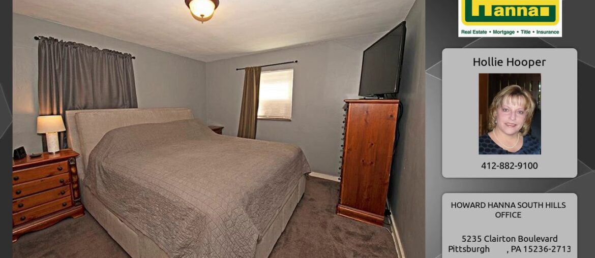 134 Robin Street, N Versailles, PA 15137 134 Robin Street, N Versailles, PA 15137