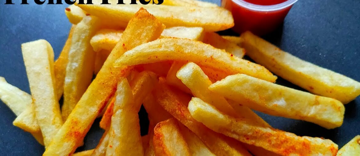 crispy french fries recipe |  how to make french fries at home | restaurant style french fries