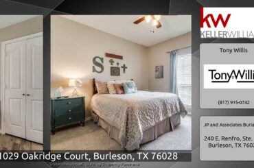 1029 Oakridge Court, Burleson, TX 76028