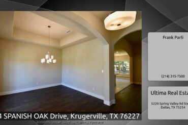 104 SPANISH OAK Drive, Krugerville, TX 76227