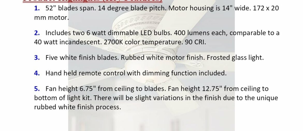 52" Ancestry Hugger Low Profile Ceiling Fan Light LED Dimmable Remote Control French Ru… PKR Price 52" Ancestry Hugger Low Profile Ceiling Fan Light LED Dimmable Remote Control French Ru... PKR Price