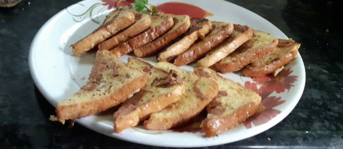 How  to Make French Toast!! Classic Quick and Easy Recipe  in tamil
