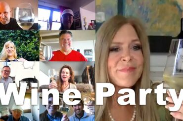 Wine Tasting Party Zoom #athome #withme -  - Wine Time with Newair Wine Fridge | Jamie Slone  Wines
