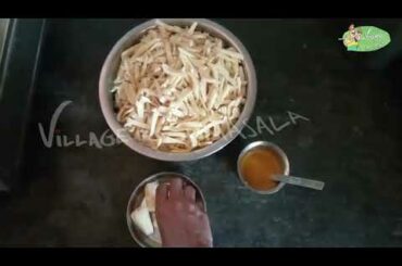 Jackfruit French fries | ಹಲಸಿನ‌ ಕಾಯಿಯ ಚಿಪ್ಸ್ | ಪೆಲಕಾಯಿದ ಸೋಂಟೆ | Simple and easy recipe |