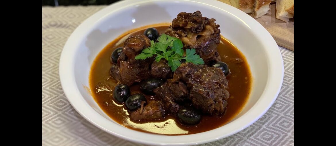 Oxtail Stew with Olives Oxtail Stew with Olives