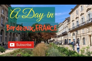 Walking on the streets of Bordeaux,France