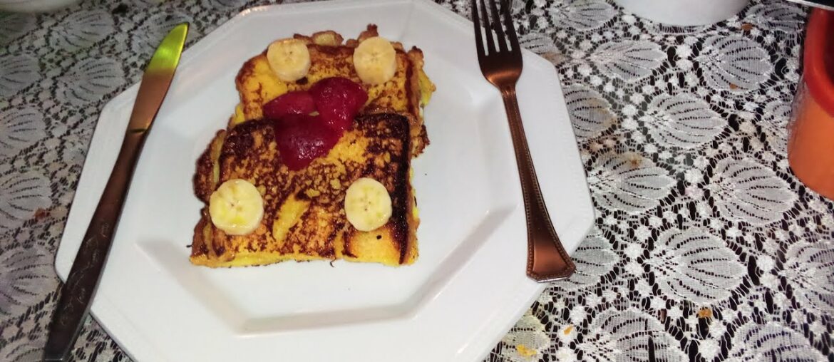 easy and quick french toast recipe / desi khanay with abida