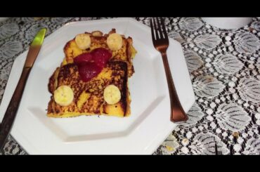 easy and quick french toast recipe / desi khanay with abida
