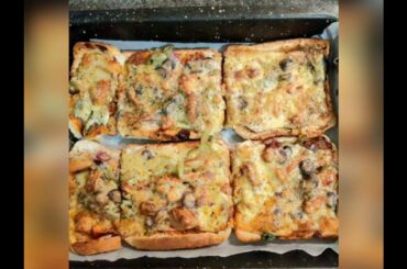 Pizza Bread | french bread pizza | bread machine pizza dough | bread pizza recipe | Zaky's Kitchen