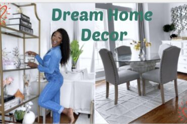 Decorate MY Dream Home With Me | Glam Dining Room On A Budget While in Quarantine | Mercygono