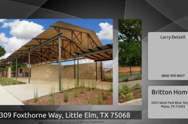 309 Foxthorne Way, Little Elm, TX 75068