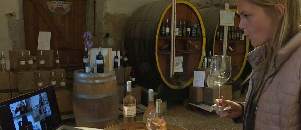 French wine growers launch 'video, drive-in wine-tasting' in bid to beat sales slump | AFP French wine growers launch 'video, drive-in wine-tasting' in bid to beat sales slump | AFP