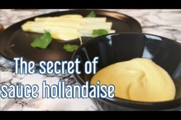 How to make Hollandaise Sauce | Fransiz Cheflerin Gizli Sosu Hollandaise