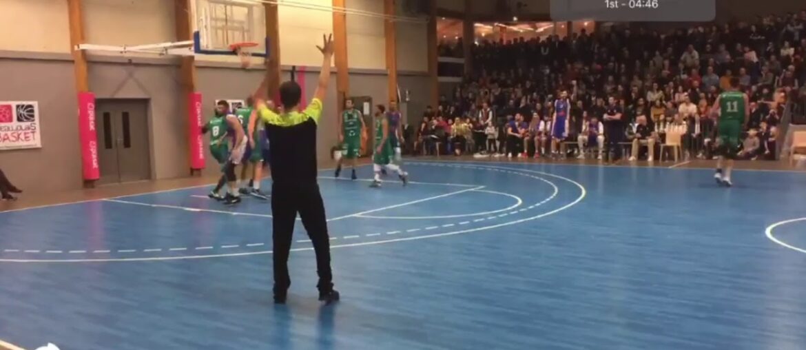 NM2 league. BC "Beaujolais" 96 vs 73 BC "Montbrison". 01/02/2020