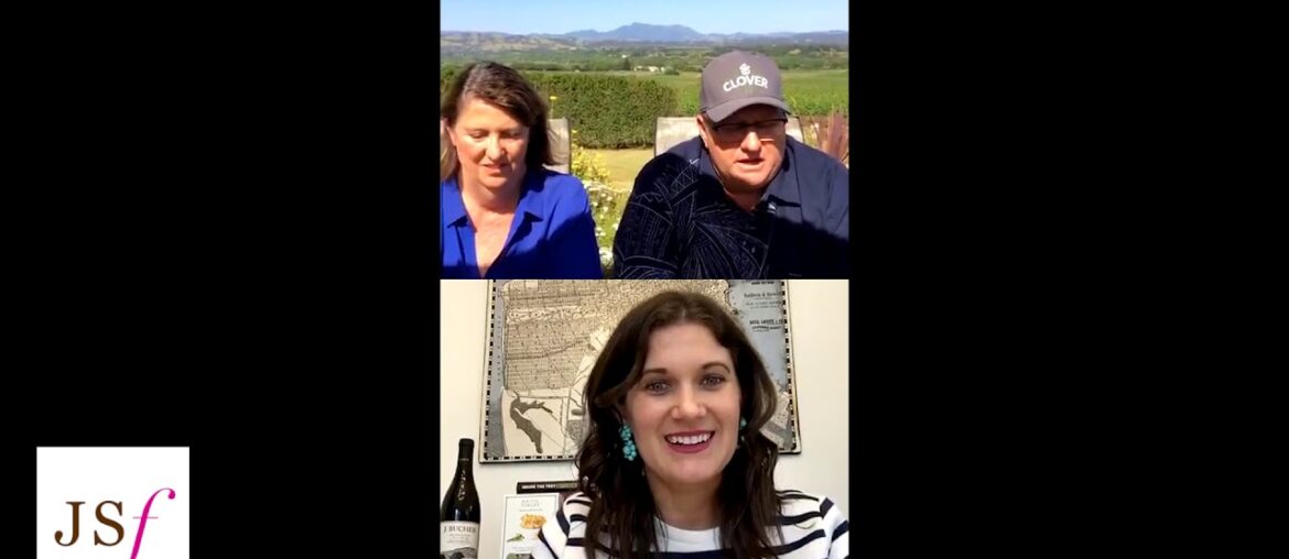 Virtual Wine Tasting with Diane & John Bucher of Bucher Wines and farmers with Bucher Farms