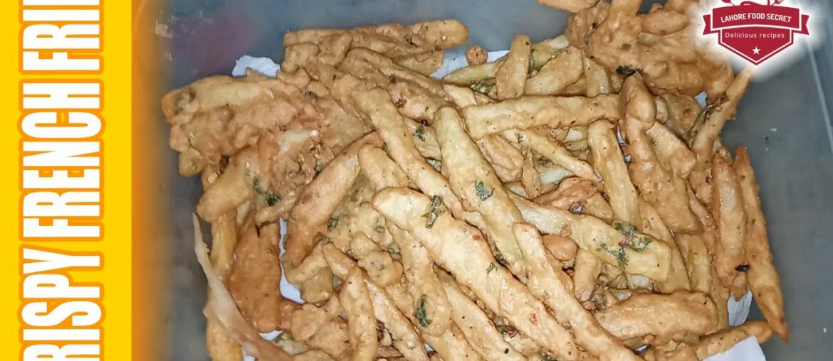 DELICIOUS CRISPY FRENCH FRIES | مزیدار آلو کے چپس | POTATO CHIP RECIPE | LAHORE FOOD SECRET DELICIOUS CRISPY FRENCH FRIES | مزیدار آلو کے چپس | POTATO CHIP RECIPE | LAHORE FOOD SECRET