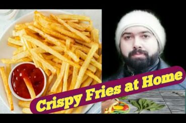 Crispy French Fries Recipe |  Homemade crispy fries Recipe by Cooking With Engineers Couple