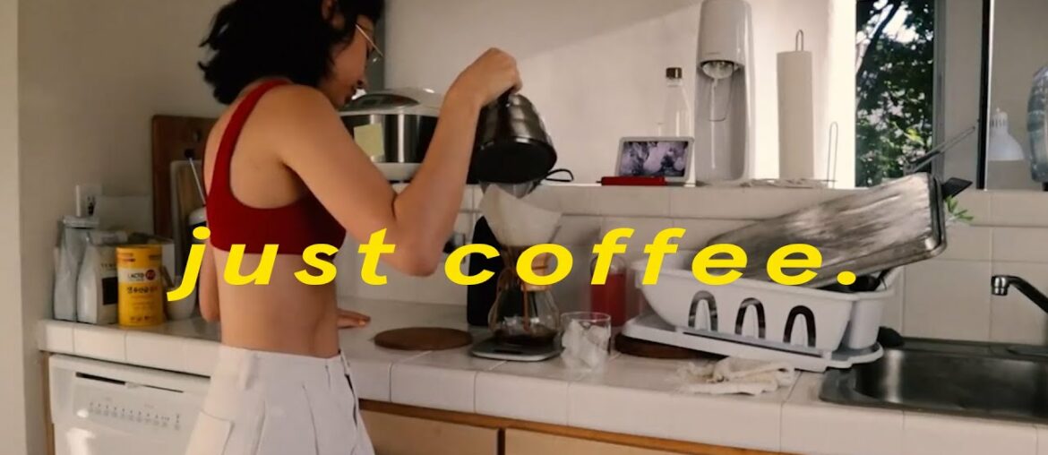 just coffee for 23 minutes and 41 seconds (dalgona, french press, chemex)