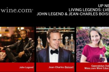 Wine.com Presents LVE Wines by John Legend and Jean-Charles Boisset Virtual Wine Tasting at Home