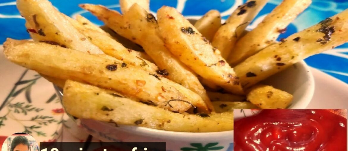 15 ਰੁਪਏ ਚ ਬਜ਼ਾਰ ਵਰਗੇ ਫਿੰਗਰ ਚਿਪਸ | Instant French Fries recipe | Instant Finger Chips