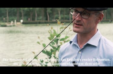 Tasting of La Cabane du Gascon rosé wine in Marciac