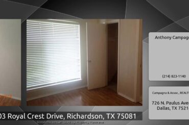 703 Royal Crest Drive, Richardson, TX 75081