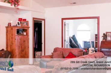 Home for Sale 289 Gill Creek Court, Grand Junction, CO -  $318,000