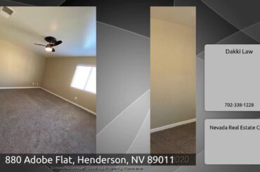 880 Adobe Flat, Henderson, NV 89011