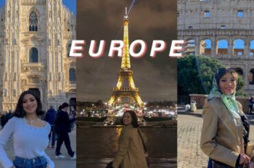 studying abroad in paris + traveling through western europe