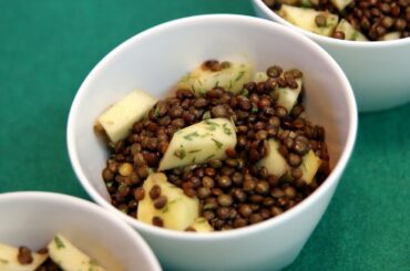 Lentil Apple Salad - French Recipe - CookingWithAlia - Episode 339