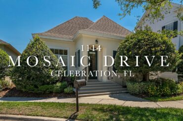 1114 Mosaic Dr. Celebration, FL 34747 1080 HD