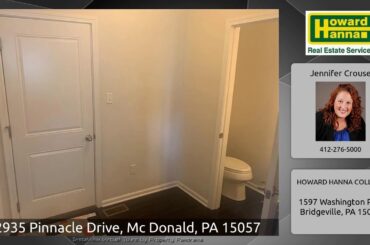 2935 Pinnacle Drive, Mc Donald, PA 15057