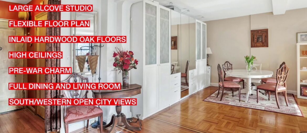 Listing: 152 E 94th St. #9H *Bright and peaceful large alcove studio* Listing: 152 E 94th St. #9H *Bright and peaceful large alcove studio*