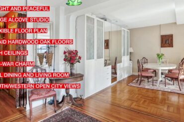 Listing: 152 E 94th St. #9H *Bright and peaceful large alcove studio*