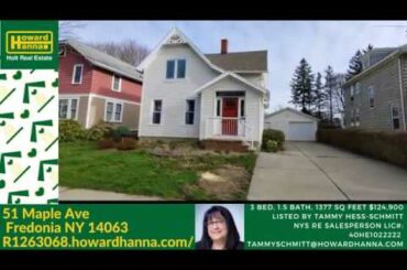 Virtual Tour 51 Maple Ave Fredonia NY 14063