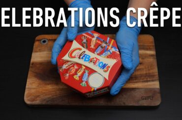 CELEBRATIONS Crepe | How To Make Sweet French Crepes With Celebrations Recipe | ASMR