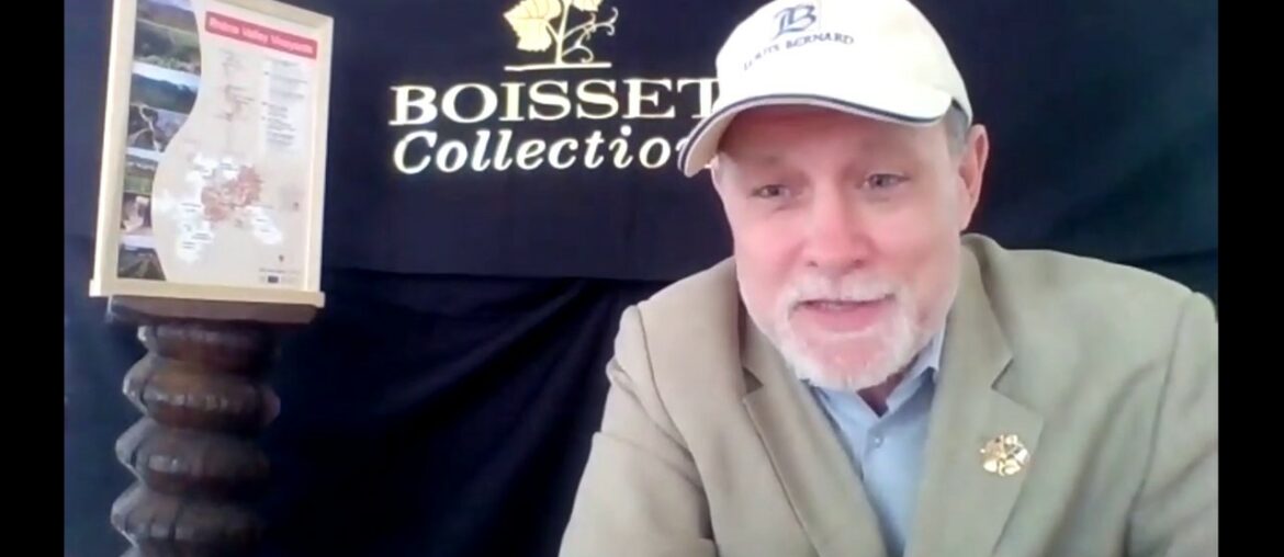 Louis Bernard with Winemaker Sylvain Jean Louis Bernard with Winemaker Sylvain Jean