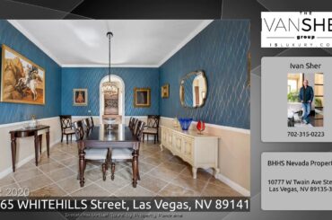 12065 WHITEHILLS Street, Las Vegas, NV 89141