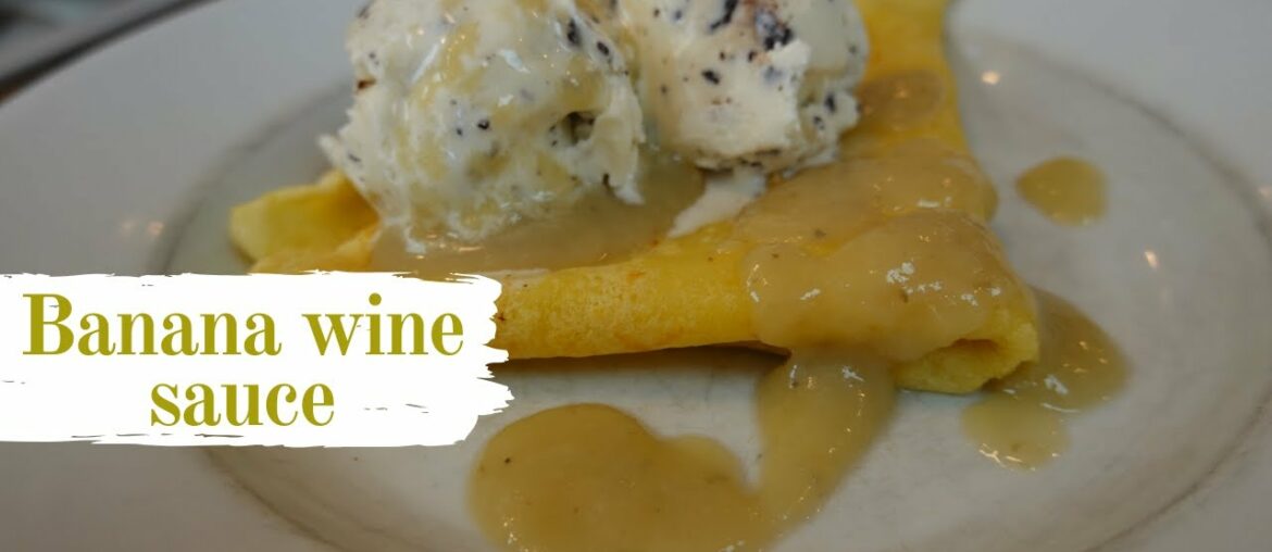 Homemade Banana Wine Sauce – Delicious Sweet Banana Topping Homemade Banana Wine Sauce – Delicious Sweet Banana Topping