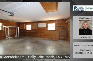 1638 Greenbriar Trail, Holly Lake Ranch, TX 75765