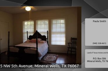 615 NW 5th Avenue, Mineral Wells, TX 76067