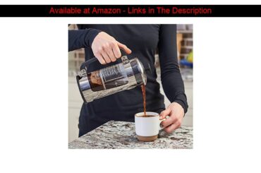 ☀️ ESPRO 1232C P5 French press, 32 Ounce, Glass/Stainless Steel