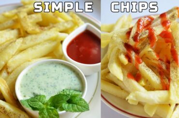 Chips Homemade |  How to Make Crispy French Fries Recipe Taste with Taj