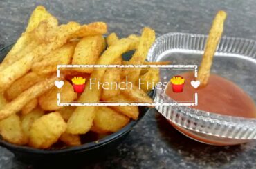 French Fries ||Mc  Donalds Style French Fries ||Snack recipe ||So Craziee