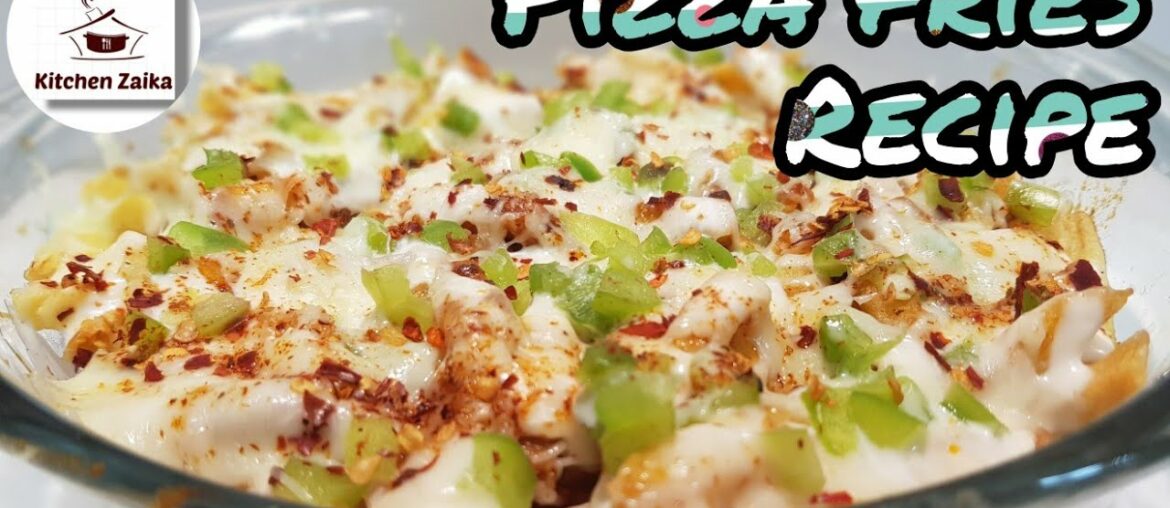 Pizza fries recipe | Cheesy fries recipe | French fries recipe #foodblogger #Ramzanrecipes #iftar