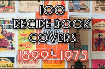 UNBOXING 100 RECIPE BOOK COVERS 1899 TO 1975 POSTCARDS BOX (PENGUIN) FROM DAVID JONES