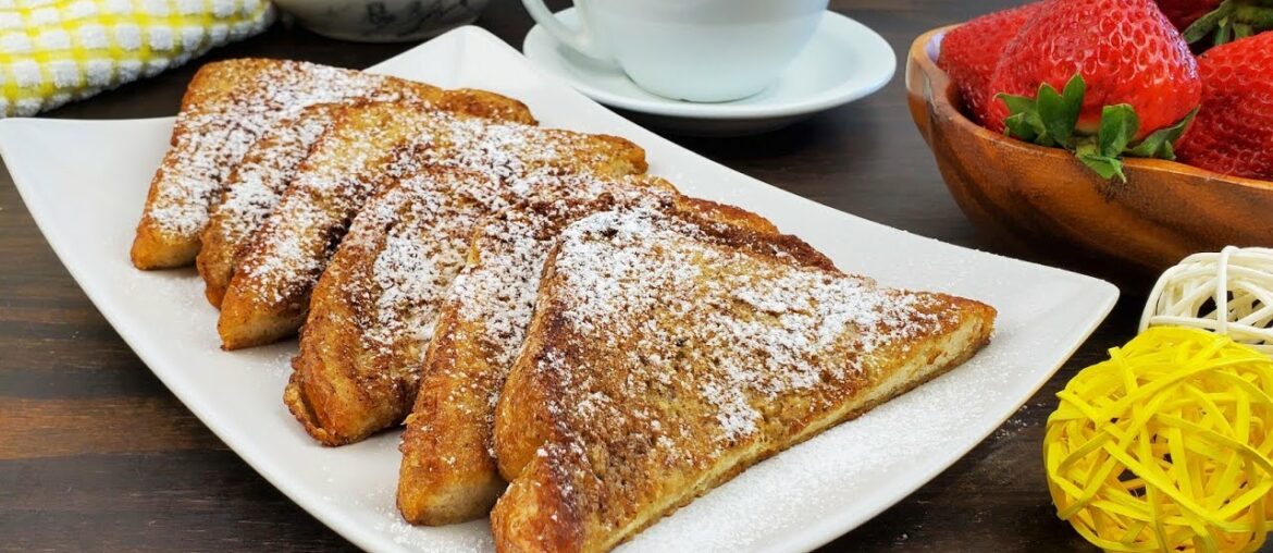 Simple Classic French Toast Recipe!! Quick and Easy to make | Peaceful Cooking