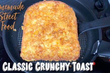 classic french toast recipe   [no oven - street food]